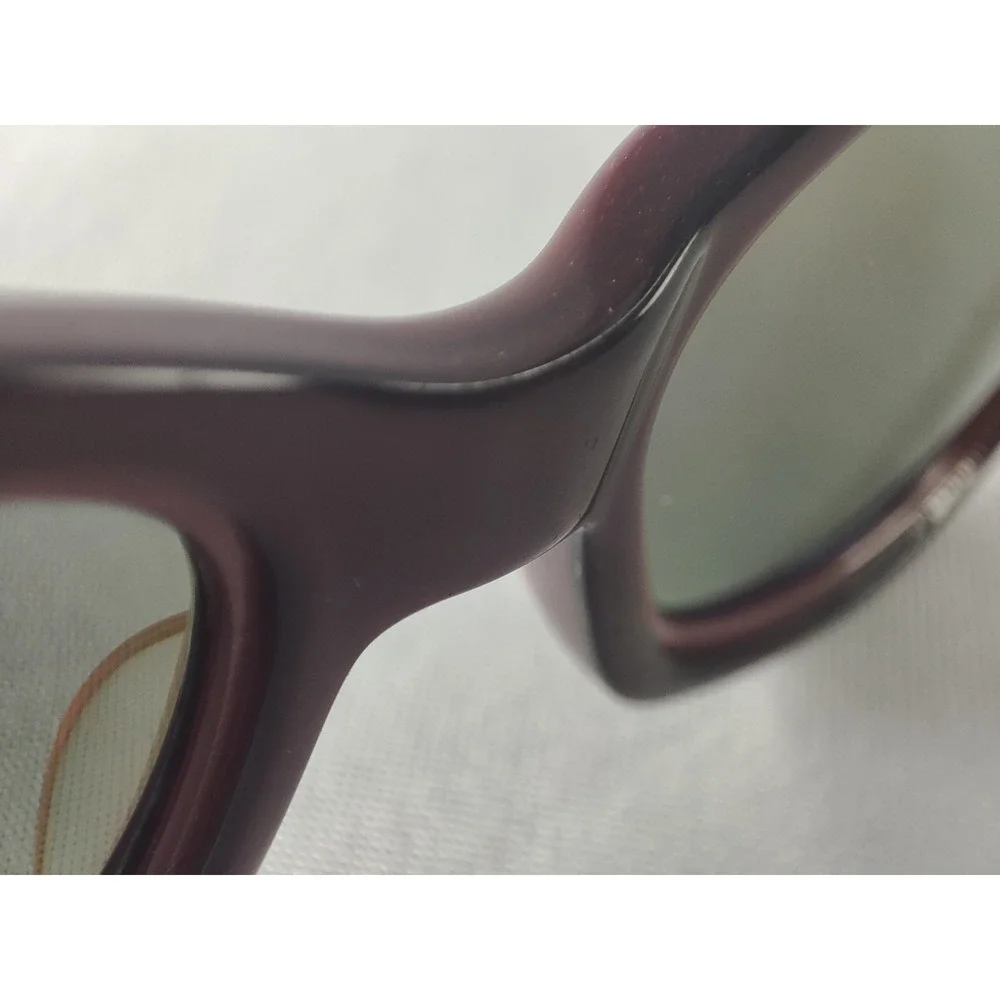 Vintage Jean Paul Gaultier 58-7204 Burgundy Purple‎ Mirror Sunglasses Japan Mint